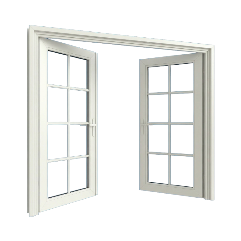 French doors Antioch CA — double swing entry door
